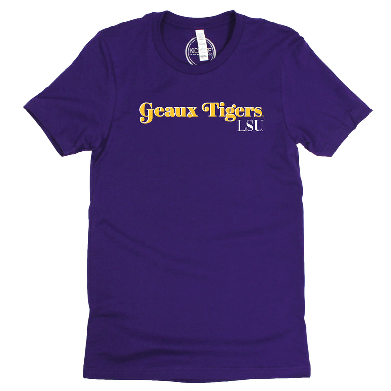 First Down Tee- Louisiana State University – Capri Designs x Kickoff ...