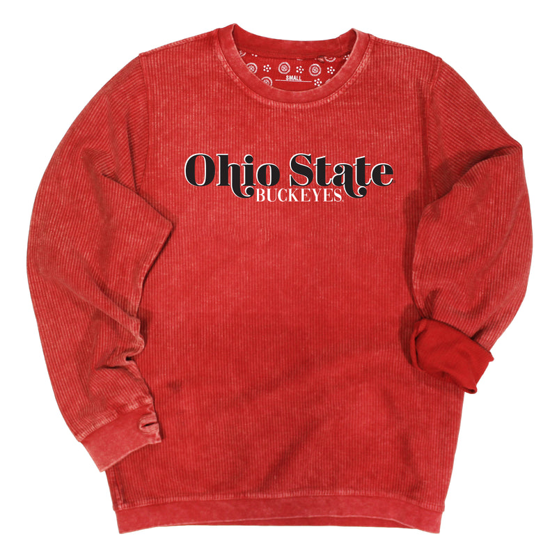 First Down Corded Crew- Ohio State University (The) – Capri Designs x ...