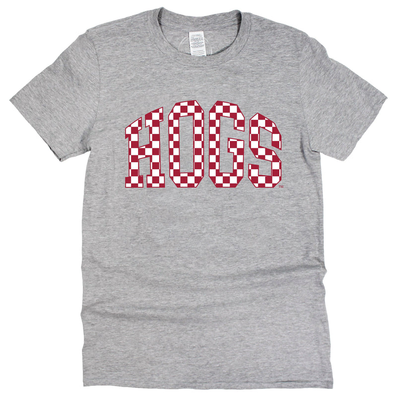 Press Box Short Sleeve T-shirt in University of Arkansas