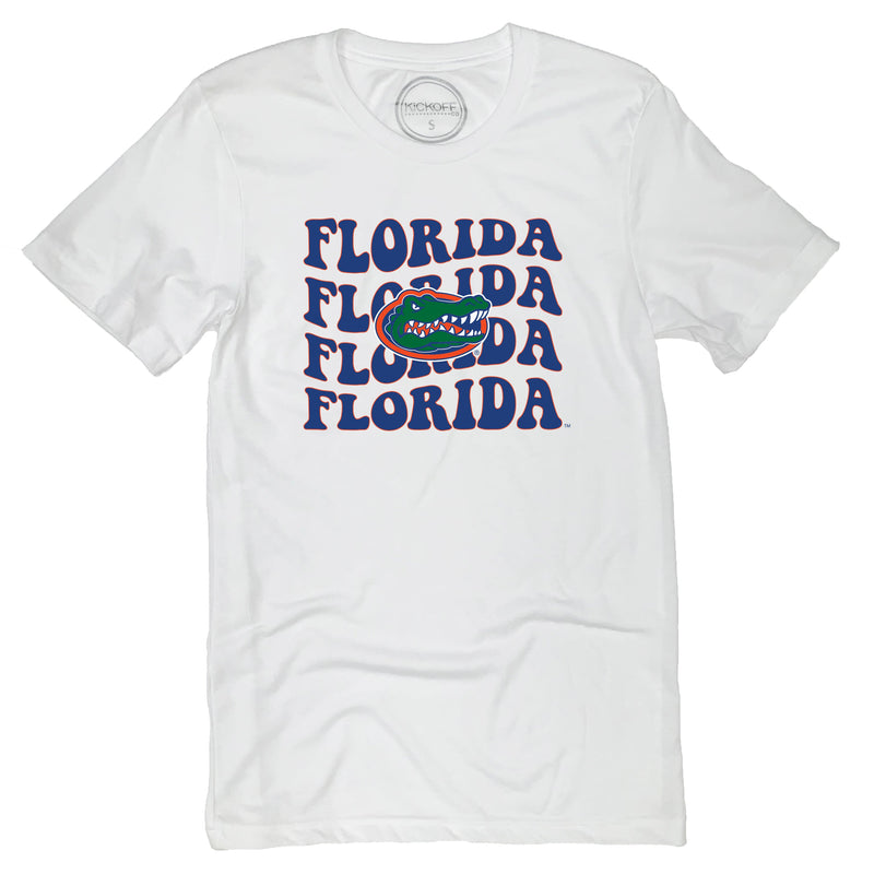 Groovy Gal Short Sleeve T-shirt in University of Florida