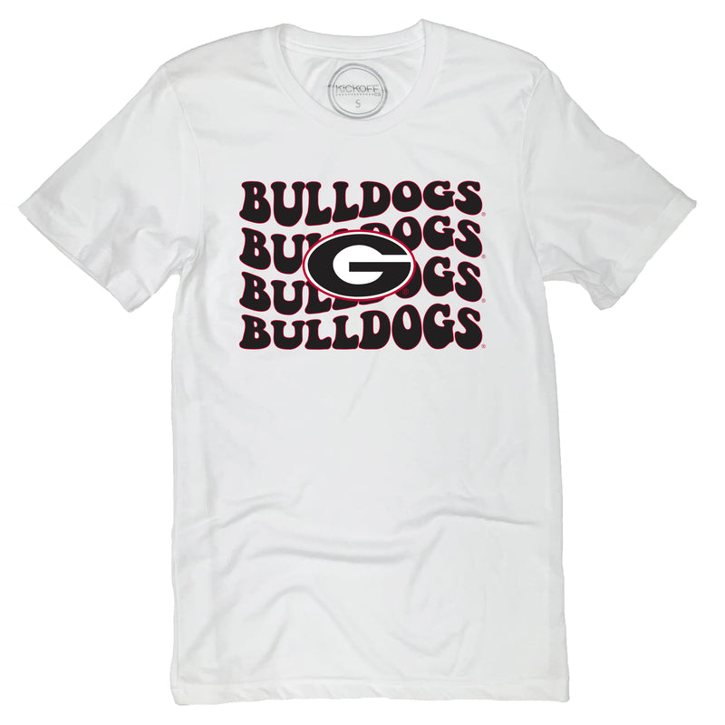 Groovy Gal Short Sleeve T-shirt in University of Georgia