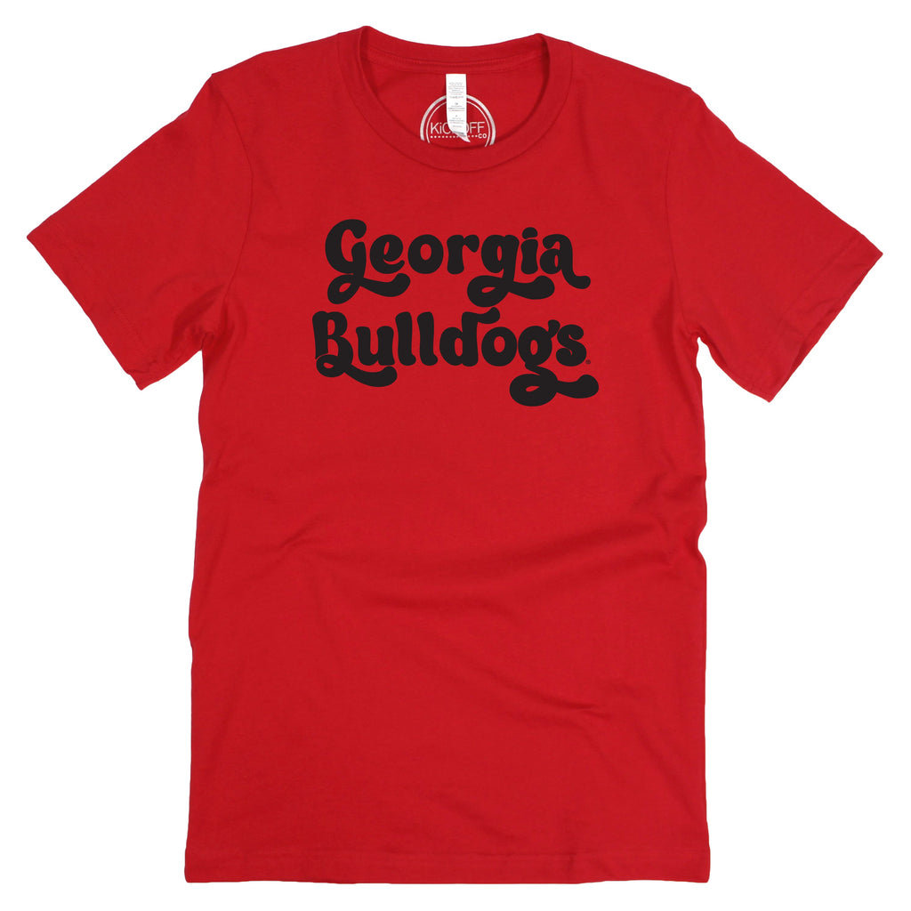 Pep Rally Short Sleeve T-shirt in University of Georgia