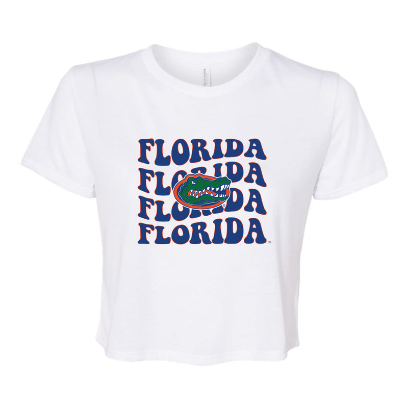 Groovy Gal Crop Short Sleeve T-shirt in University of Florida