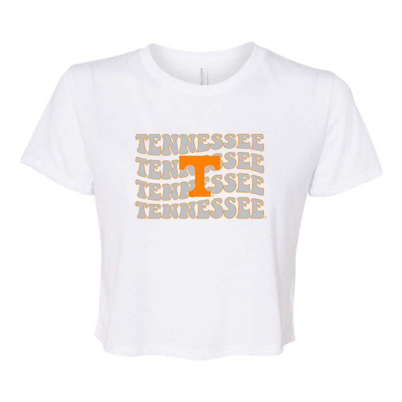 Groovy Gal Crop Short Sleeve T-shirt in University of Tennessee