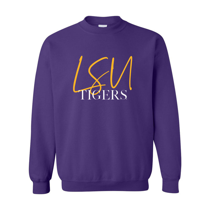 Game On Crewneck Fleece in Louisiana State University