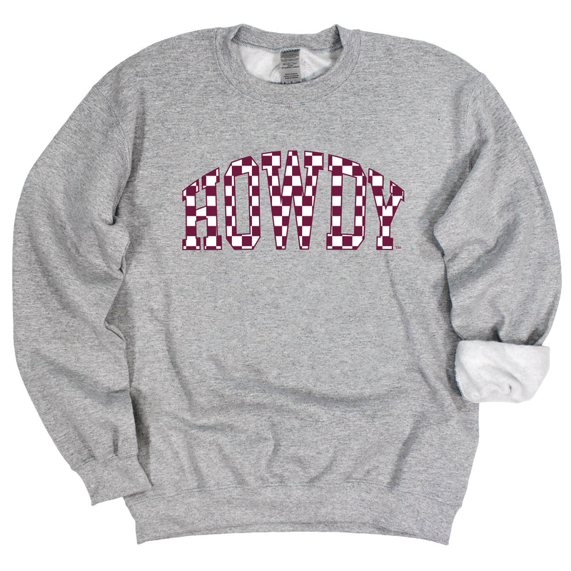 Press Box Crewneck Fleece in Texas A&M University