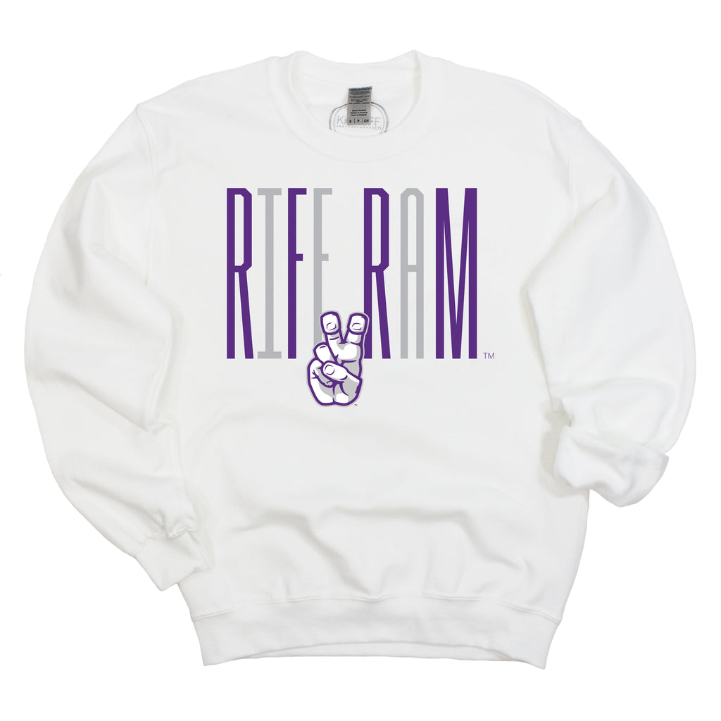 Goal Post Crewneck Fleece in Texas Christian University