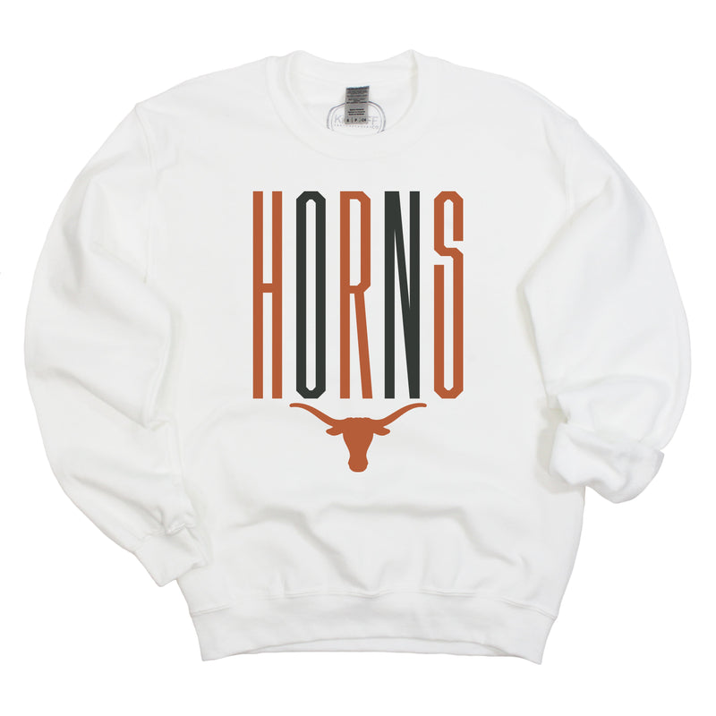 Goal Post Crewneck Fleece in University of Texas