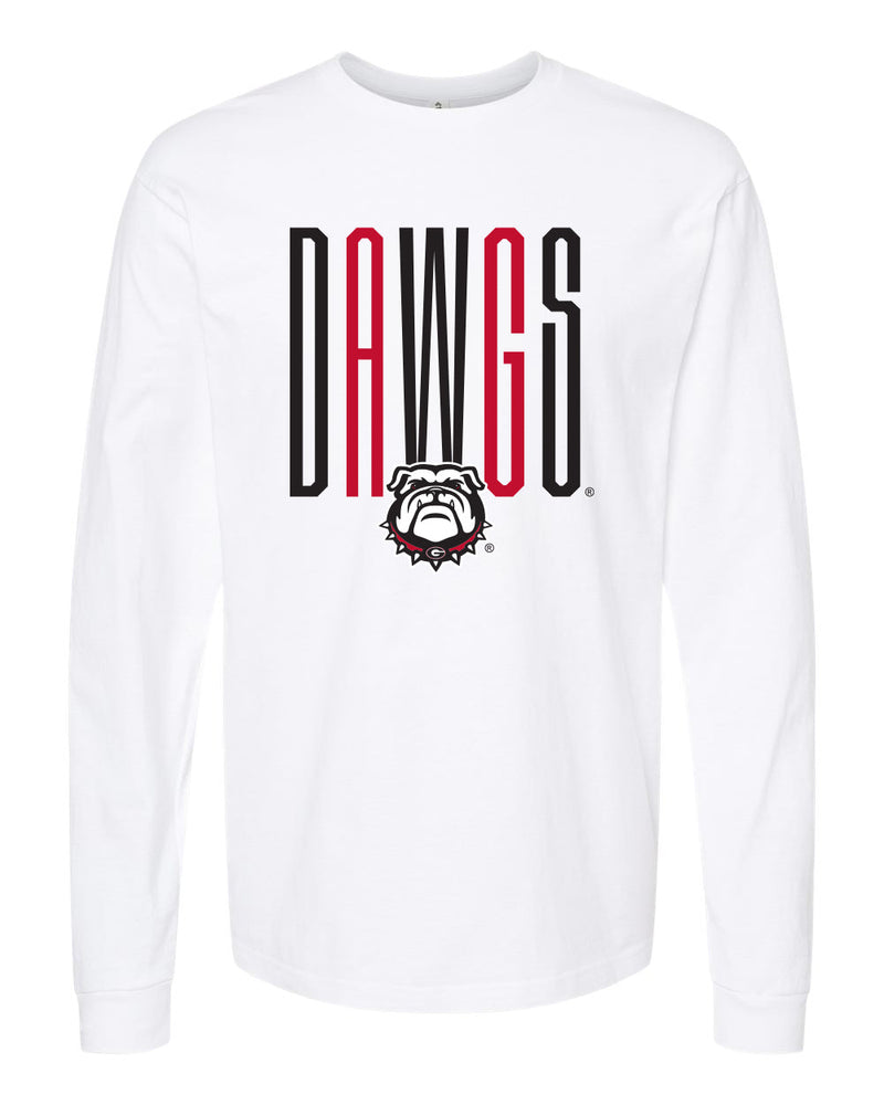 Goal Post Long Sleeve T-Shirt in University of Georgia