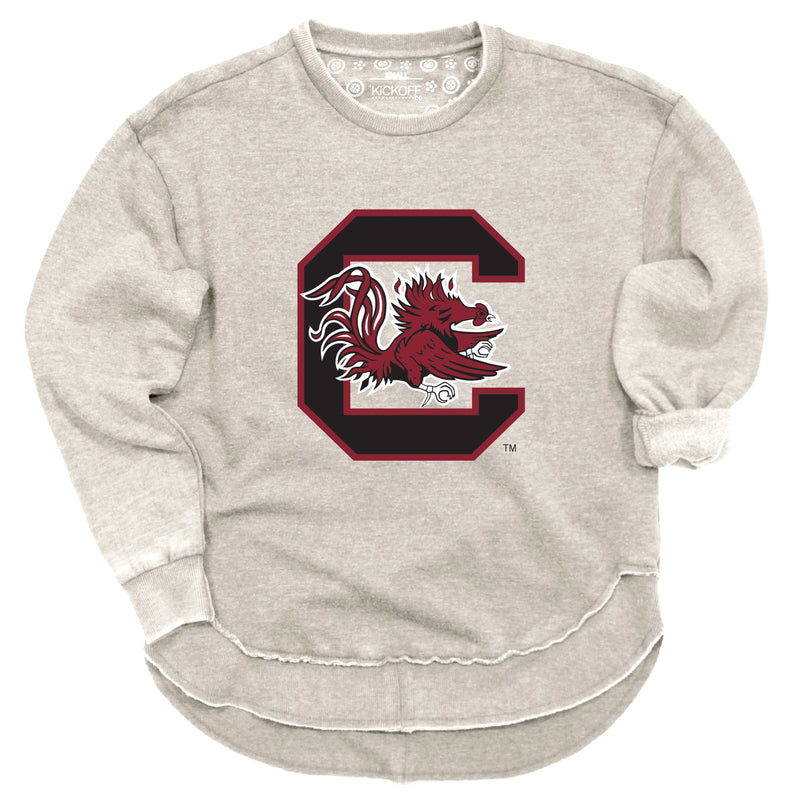 Endzone Poncho Fleece Crew in University of South Carolina