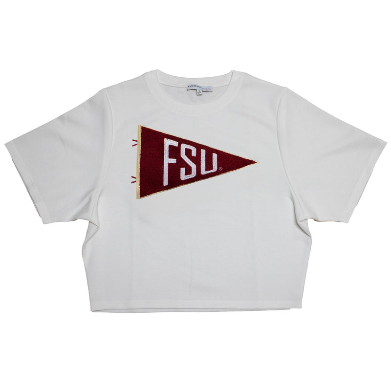 Chenille Pennant Short Sleeve - Florida State University – Capri ...