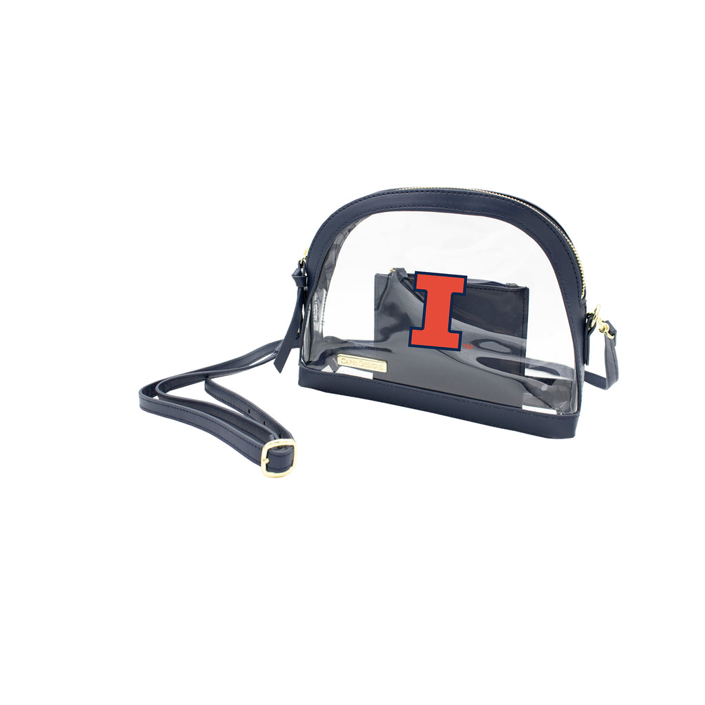Half Moon Crossbody - University of Illinois