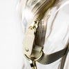 Carryall Tote - Tan and Clear