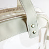Carryall Tote - Tan and Clear