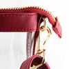 Large Crossbody - Crimson and Clear