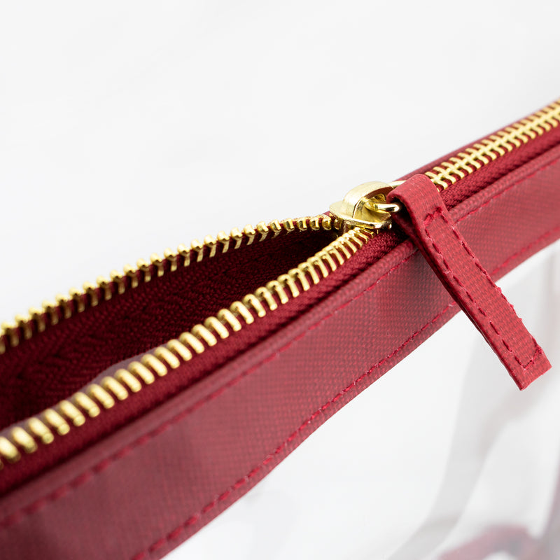Large Crossbody - Crimson and Clear
