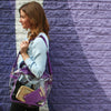Carryall Tote - Purple and Clear