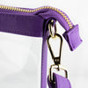Small Crossbody - Purple and Clear