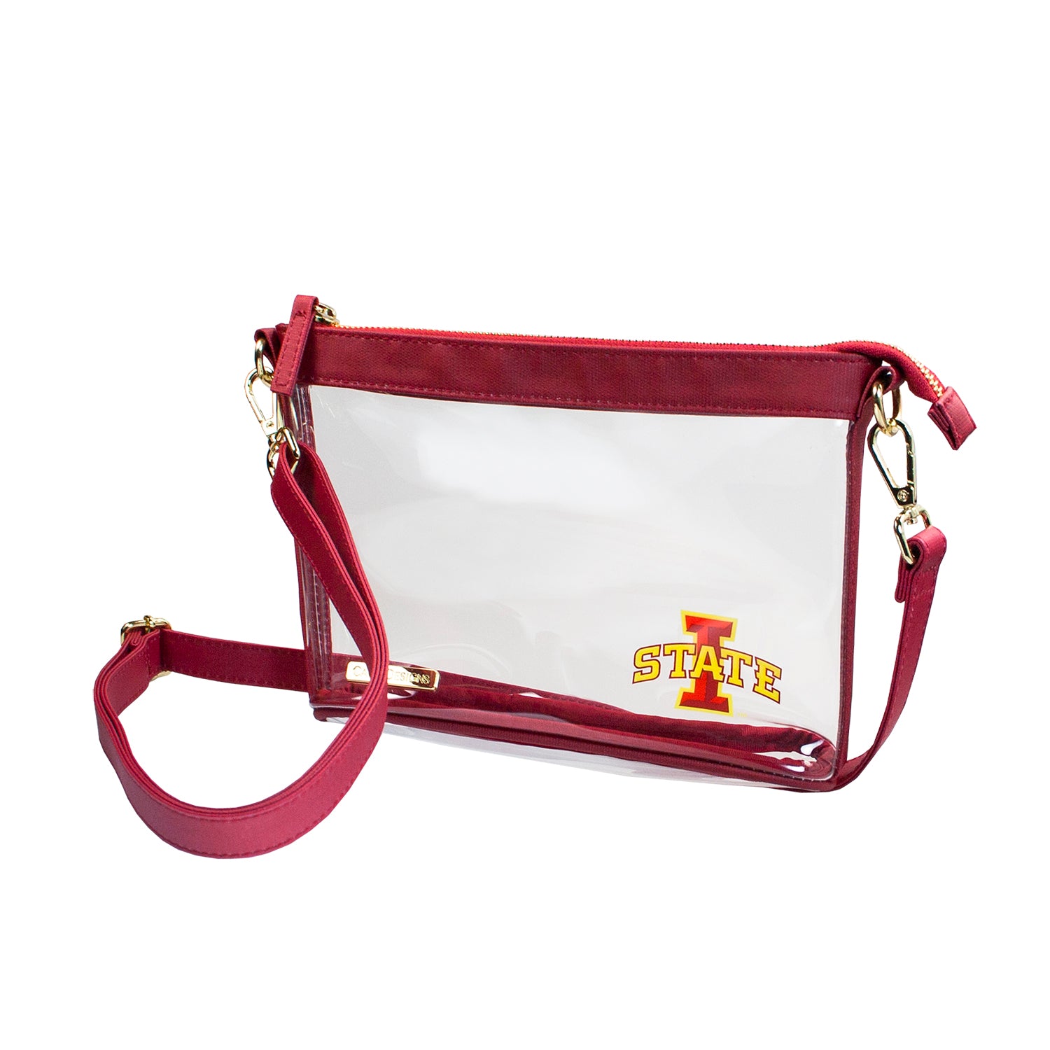 Iowa state on sale metal can crossbody bag