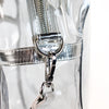 Carryall Tote - Silver and Clear