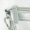 Large Crossbody - Silver and Clear