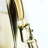 Half Moon Crossbody - Gold and Clear