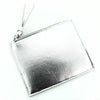 Half Moon Crossbody - Silver and Clear