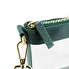 Small Crossbody - Green and Clear