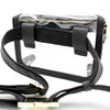 Belt Bag - Clear Bag with Black and Gold Accents