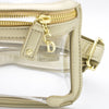 Belt Bag - Clear Bag with Gold Accents