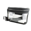 Belt Bag - Clear Bag with Black and Silver Accents