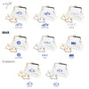 Kiss Lock Crossbody - Clear Bag with Gold Accents