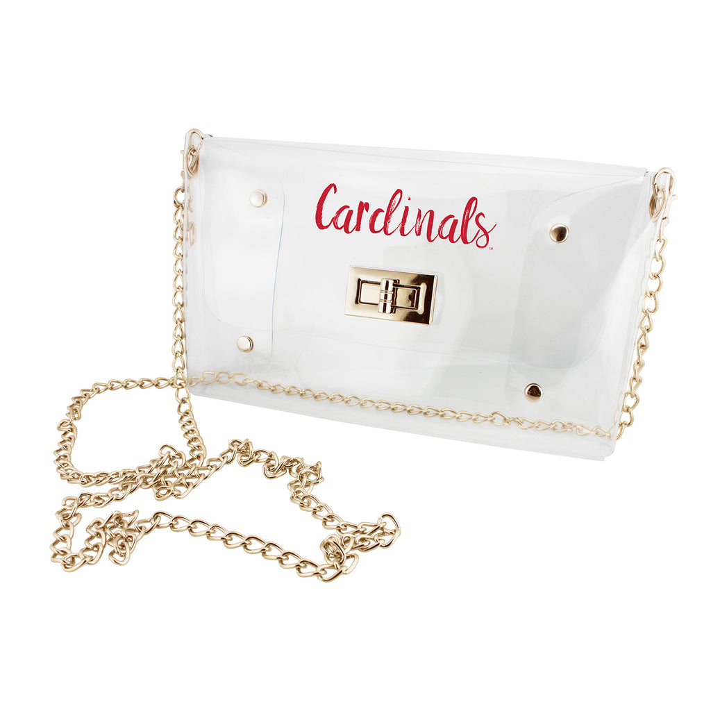 Louisville Cardinals Gameday Clear Crossbody Tote - Sports Unlimited
